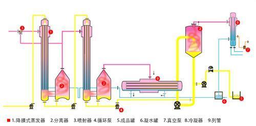 二效強(qiáng)制循環(huán)蒸發(fā)器